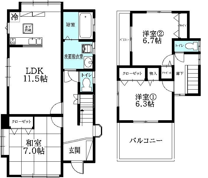 朝霞市宮戸三丁目のお家 間取り